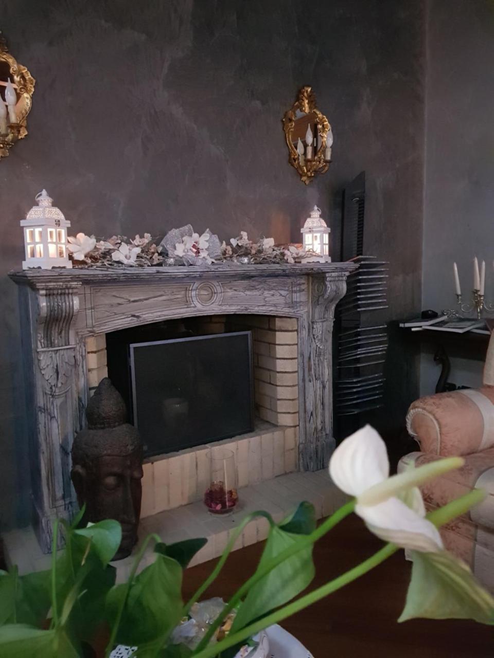 Il Sasso Bianco Bed & Breakfast Comerio ภายนอก รูปภาพ
